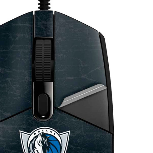 NBA Dallas Mavericks Black Primary Logo G203 Prodigy RGB Wired Gaming Mouse Skin
